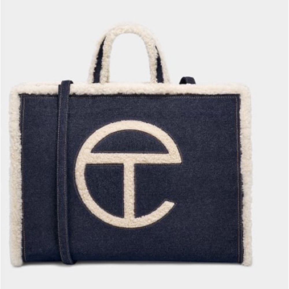 Ugg X Telfar large Shopper denim